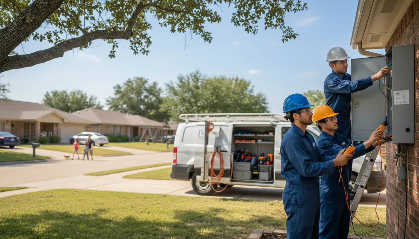Certified electrician providing emergency electrical services in Newark, MD